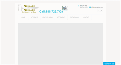 Desktop Screenshot of neimarklaw.com